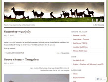 Tablet Screenshot of langhallsskytte.com
